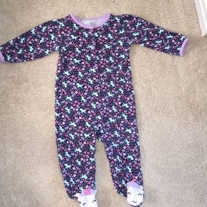 Carters Just one you unicorn footie